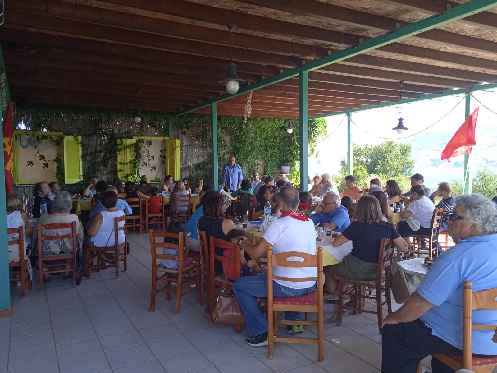 Τη μνήμη του Δημήτρη Αντωνάτου τίμησαν η ΤΕ του ΚΚΕ και η οικογένειά του [εικόνες]