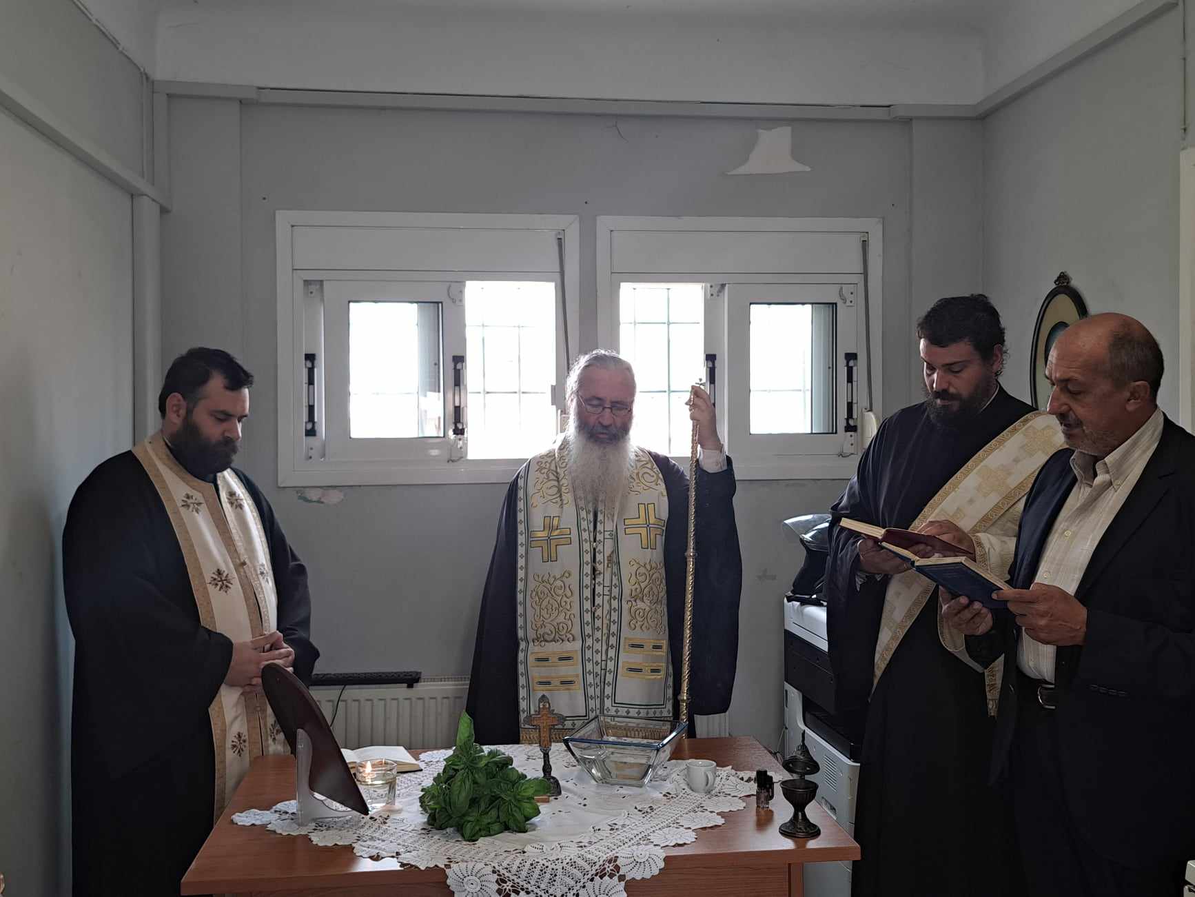 Αγιασμός για τη νέα σχολική χρονιά στα γραφεία της Δευτεροβάθμιας Εκπαίδευσης στο Αργοστόλι