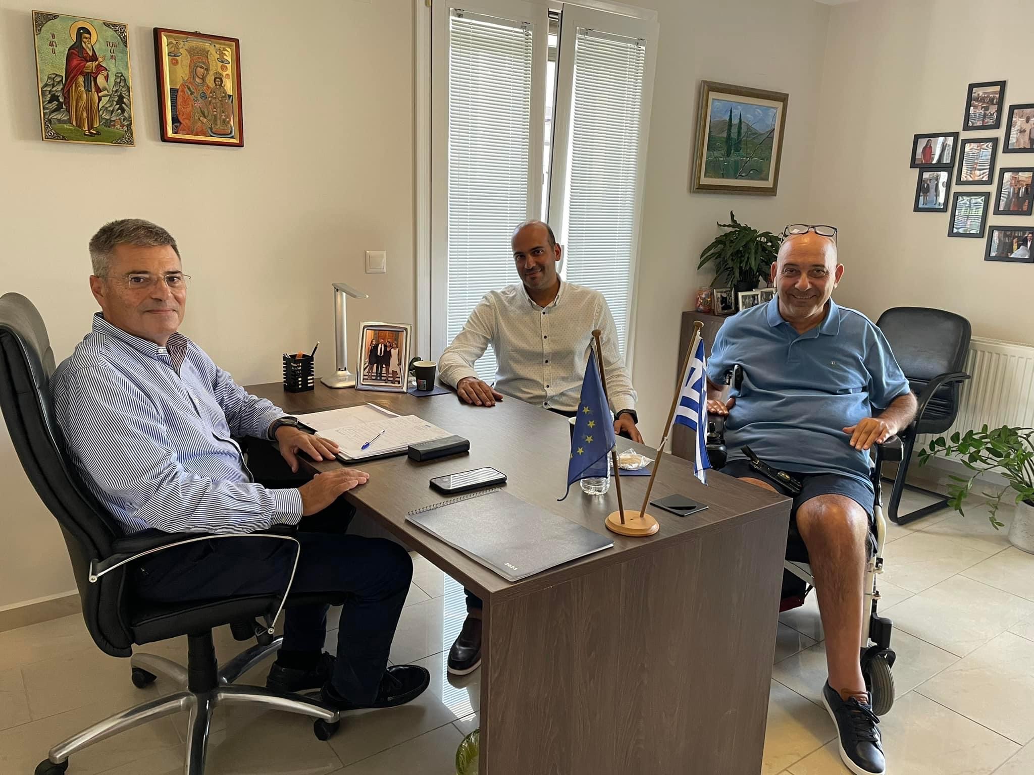Αλέξανδρος Παντελειός: Συνάντηση με τον βουλευτή