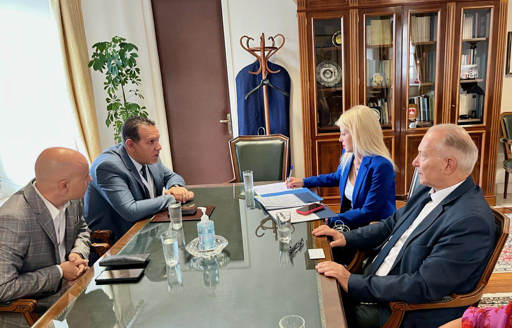 Εκπαίδευση και Καινοτομία στον Τουρισμό στο επίκεντρο της επίσκεψης της Υφυπουργού Τουρισμού Έλενας Ράπτη στο Ιόνιο Πανεπιστήμιο