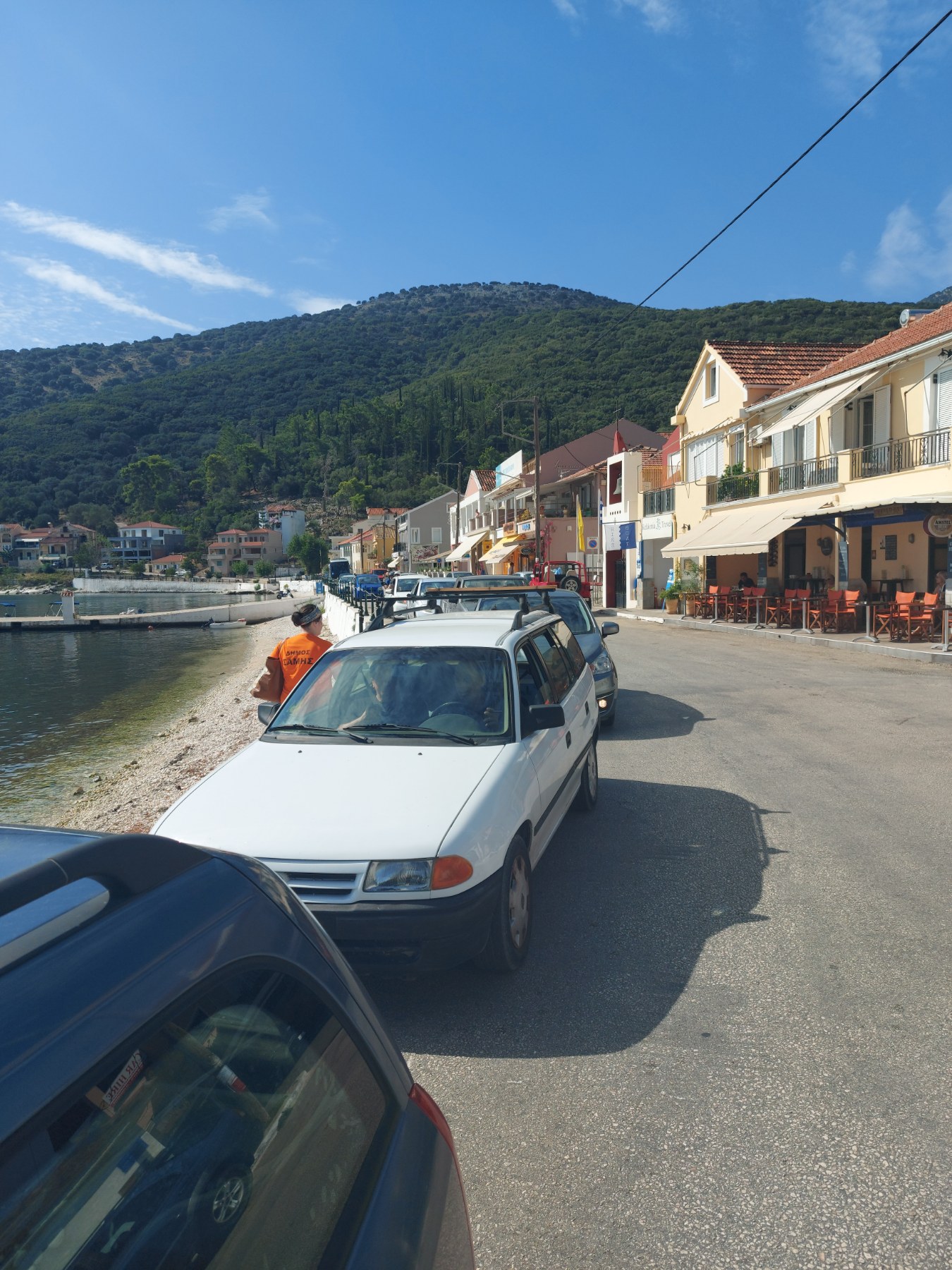 Μοτοπορεία διαμαρτυρίας από το Εργατικό Κέντρο Κεφαλονιάς σε Σάμη, Πύλαρο και Έρισο [εικόνες]