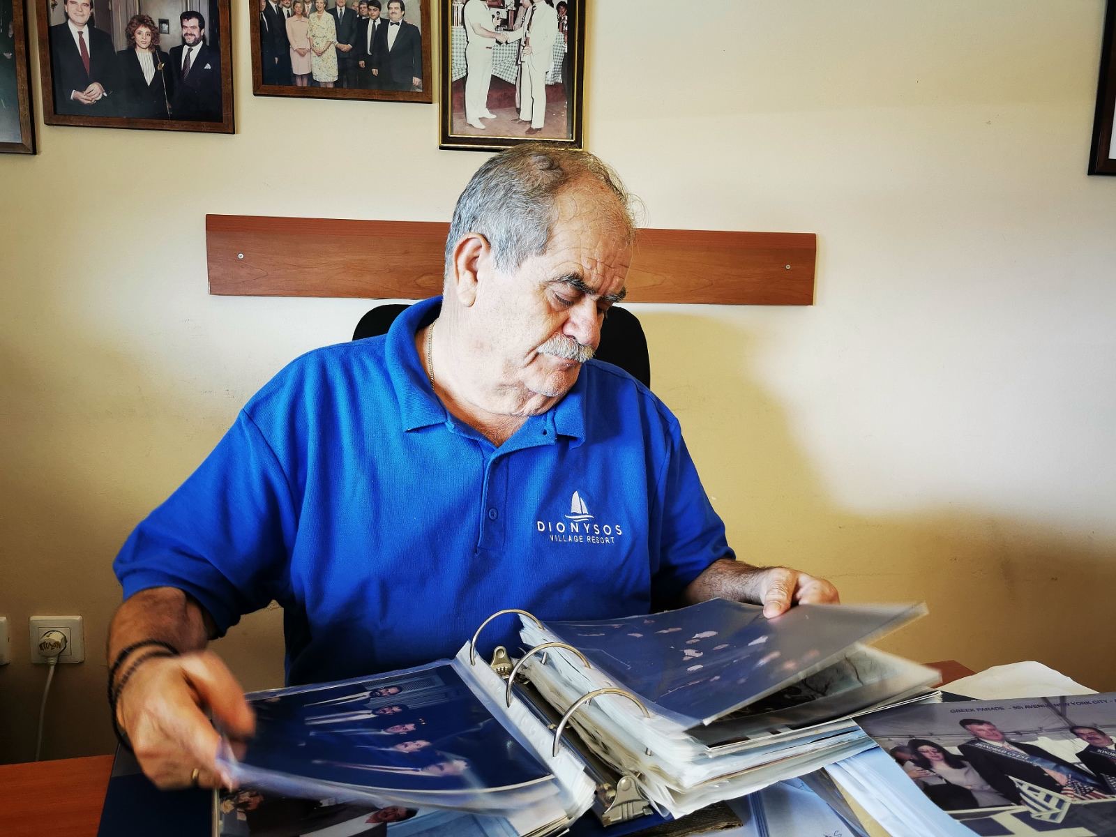 Ο επιχειρηματίας Διονύσης Λυμπεράτος υποψήφιος με τον Δρακουλόγκωνα στη Σάμη [εικόνες]