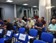 Ομιλία του προέδρου του ΠΑΣΟΚ Ν. Ανδρουλάκη στο Επιμελητήριο  Επίσκεψη στο Μαντζαβινάτειο.