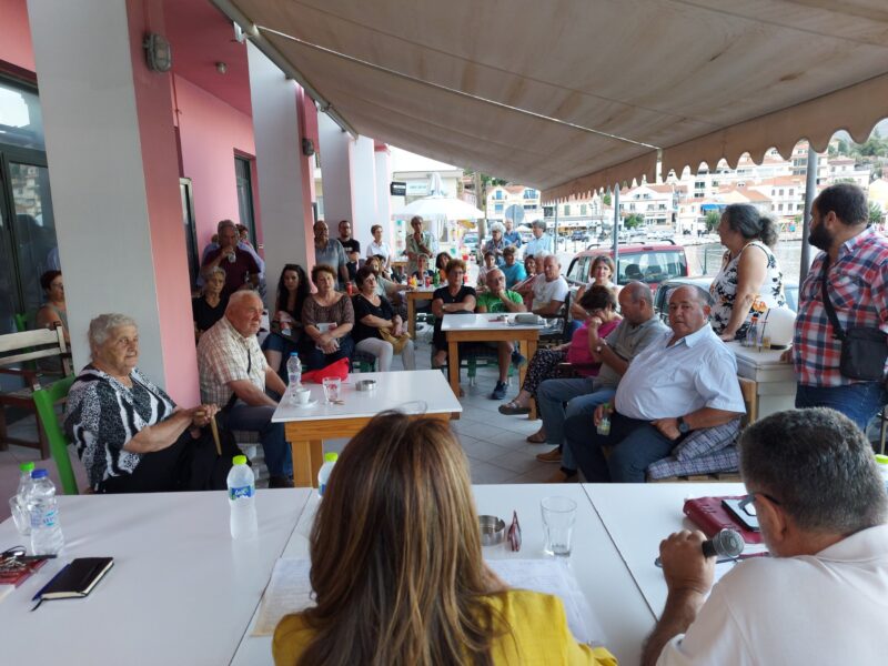 Περιοδεία της Αλεξάνδρας Μπαλού στην Κεφαλονιά [εικόνες]