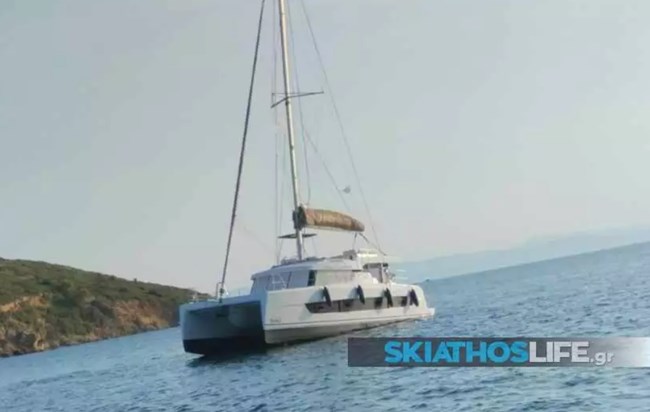 Σκιάθος: Τουριστικό σκάφος με 11 επιβάτες έπεσε σε βράχο