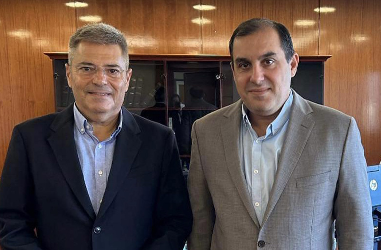 Συνάντηση Παν. Καππάτου με Κ. Κατσαφάδο