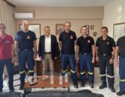 Επίσκεψη στην Πυροσβεστική Υπηρεσία, στην ΜΑΕΔΥ και τον Πυροσβεστικό Σταθμό του αεροδρομίου