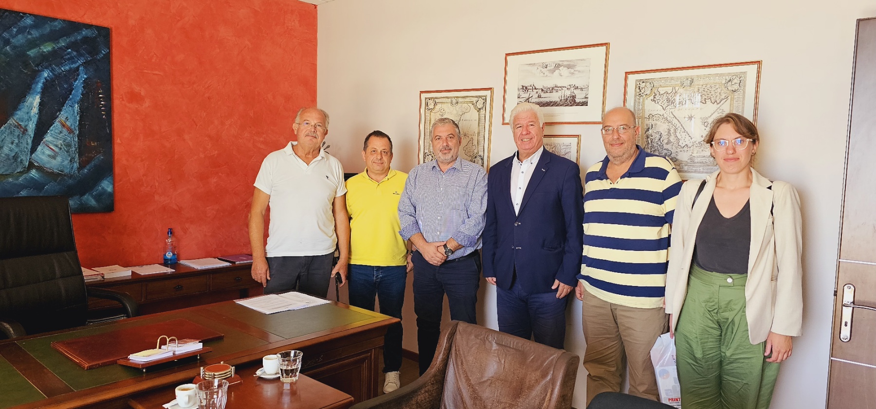 Επίσκεψη υπ. Περιφερειάρχη Γιάννη Τρεπεκλή στον ΟΛΚΕ και το Λιμεναρχείο