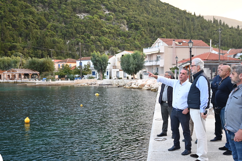 Ιθάκη: Ποια θέματα έθεσε ο Διονύσης Στανίτσας στον υπουργό Ναυτιλίας