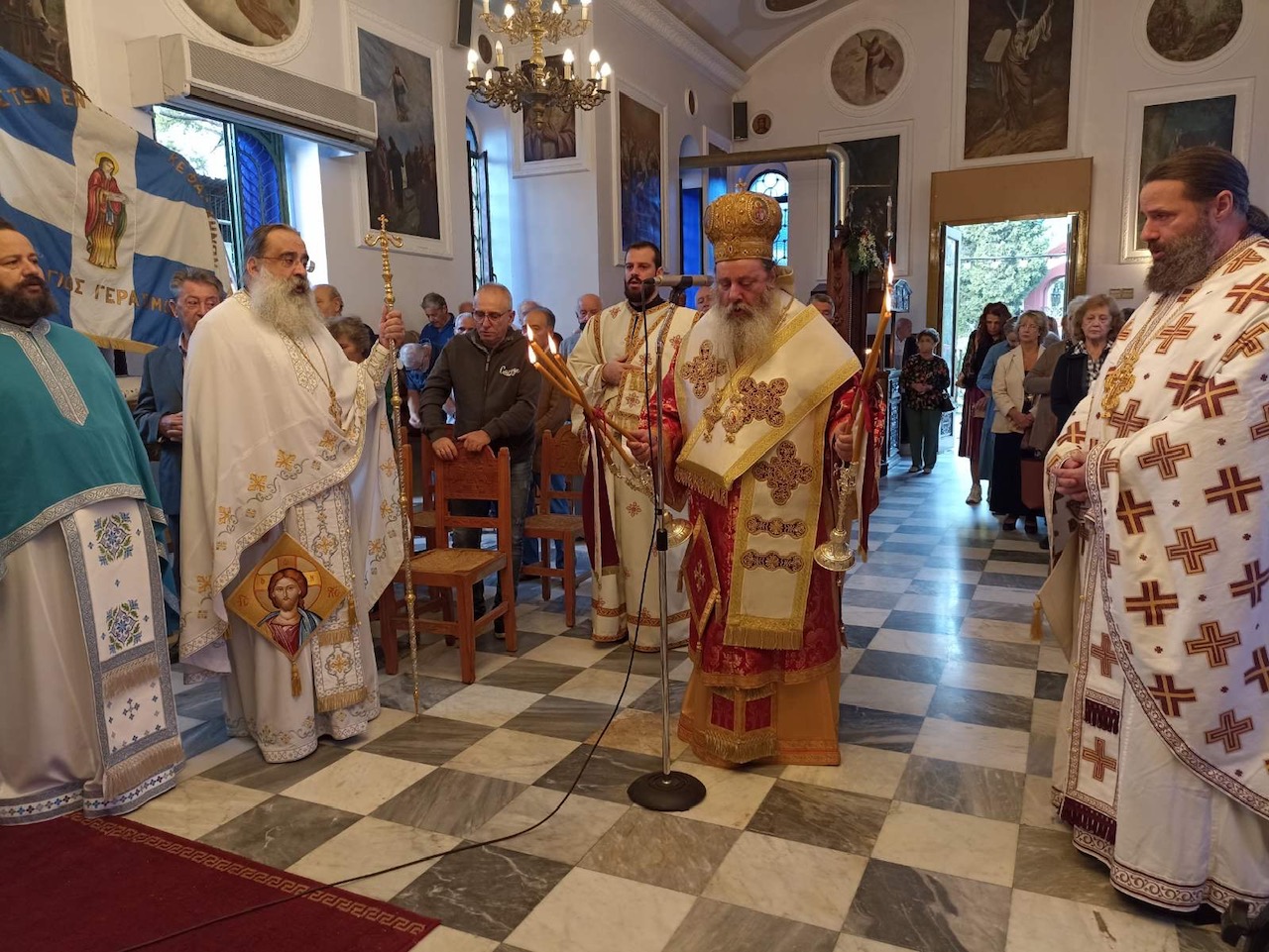 Λάμπρος εορτασμός του Αγίου Γερασίμου στην Πάτρα [εικόνες]