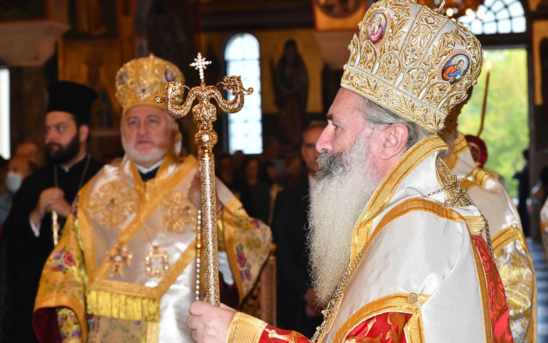 Με μεγαλοπρέπεια γιορτάστηκε ο Άγιος προεξάρχοντος του Αρχιεπισκόπου Αμερικής Ελπιδοφόρου