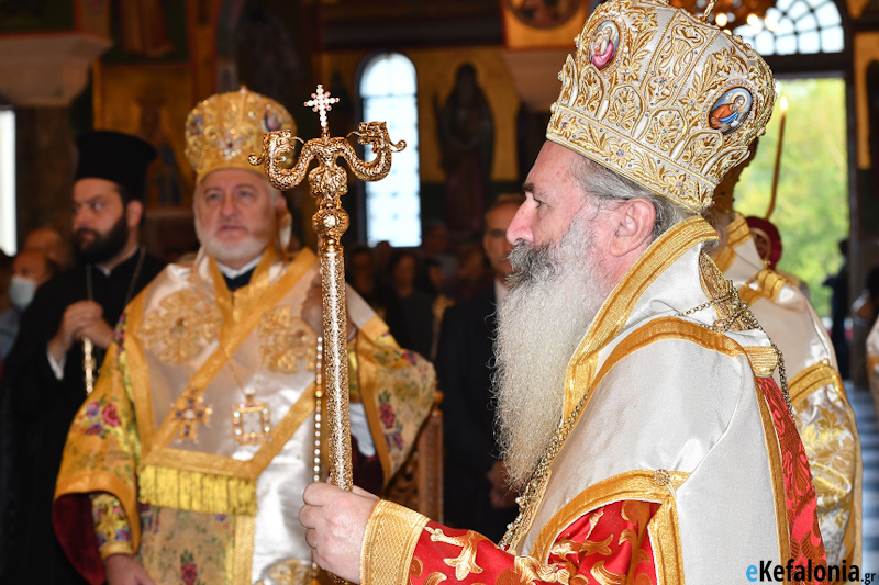 Μητρόπολη Κεφαλληνίας Ιδιαίτερες ευχαριστίες στον Βασίλειο Κοκκόση για την επίσκεψη του Αρχιεπικόπου Αμερικής στην Κεφαλονιά