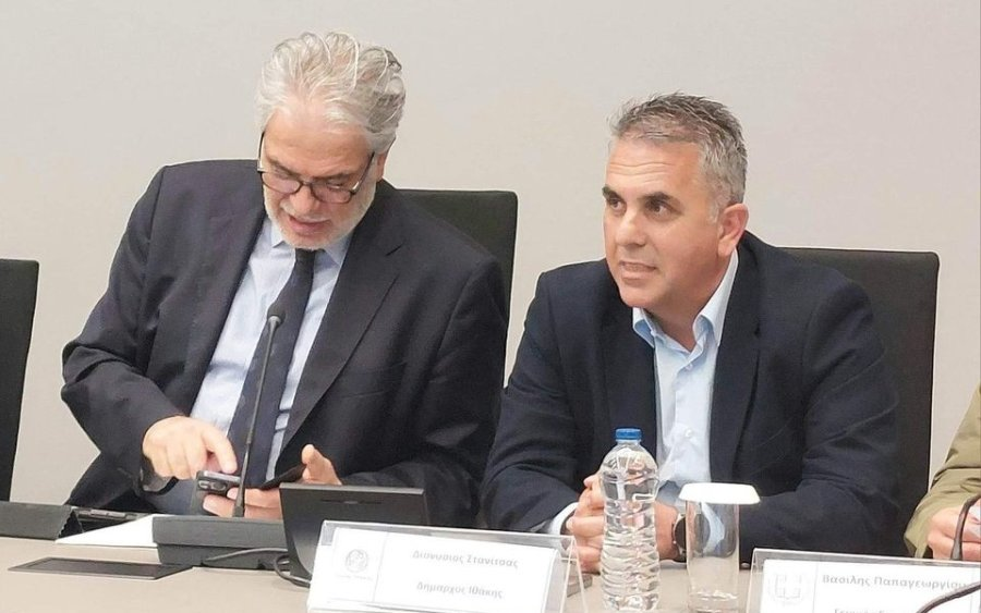 Ο Χρ. Στυλιανίδης στην Ιθάκη για την 28η