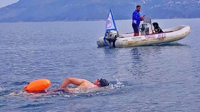 Ο Γιώργος Κράτσας σε 2ο Διάπλου Αλβανία -Κέρκυρα