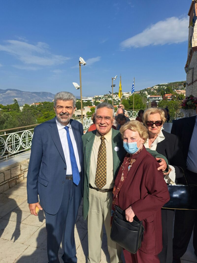 Ο Ναπολέων Μαραβέγιας στον εορτασμό του Αγίου Γερασίμου στην Ελευθερώτρια [εικόνες]