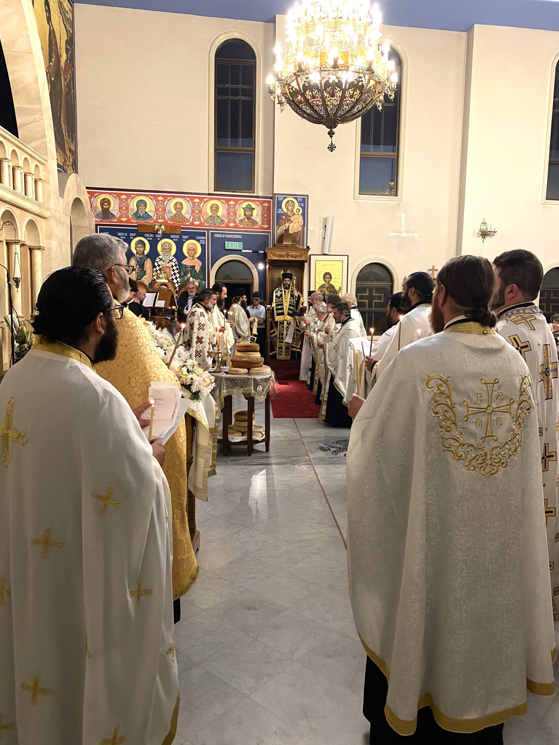 Πανηγυρικός Εσπερινός επί τη εορτή του Αγίου Γερασίμου στο Leichhardt του Σύδνεϋ στην Αυστραλία [εικόνες]
