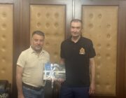 Συνάντηση με τον νέο Διοικητή της Πυροσβεστικής….