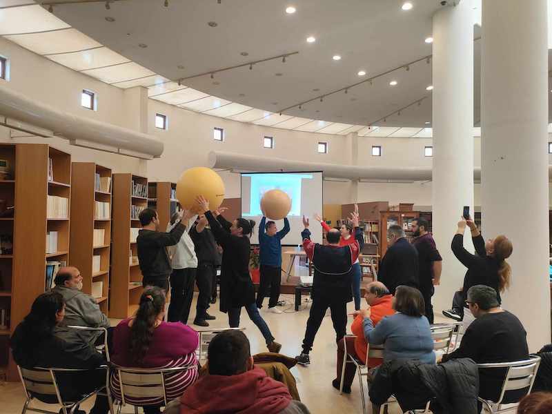 «Χριστουγεννιάτικη γιορτή του ΥΠΕΡΙΩΝΑ και παρουσίαση παραμυθιού από δύο ωφελούμενες του ΚΔΗΦ» [εικόνες]