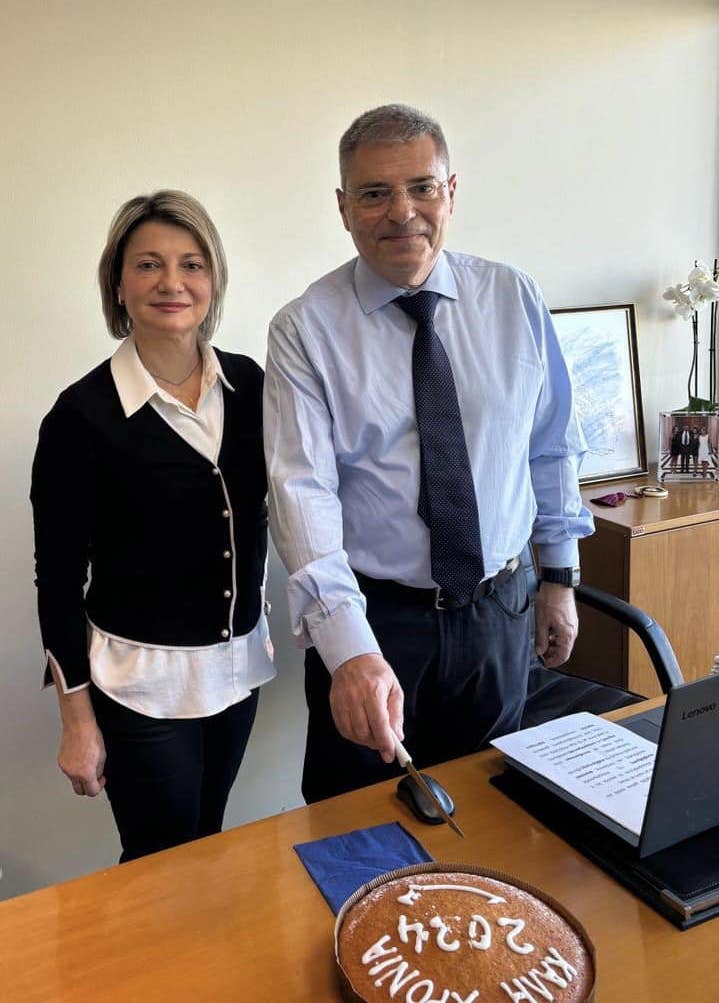 Έκοψε την Βασιλόπιτα με τους συνεργάτες του ο Π. Καππάτος –Το φλουρί έπεσε στον Παντελή! [εικόνες]