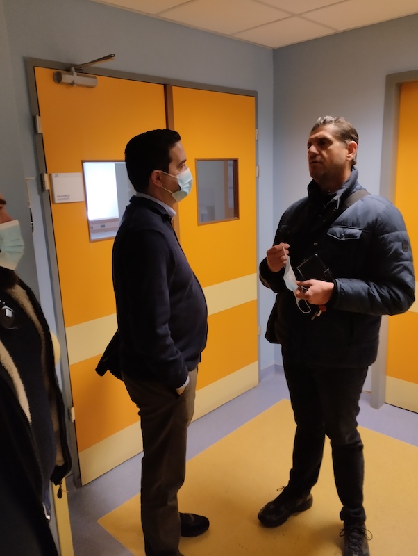 Επίσκεψη Κατρίνη στο Νοσοκομείο Κεφαλονιάς και στην Πυροσβεστική Υπηρεσία Αργοστολίου [εικόνες]