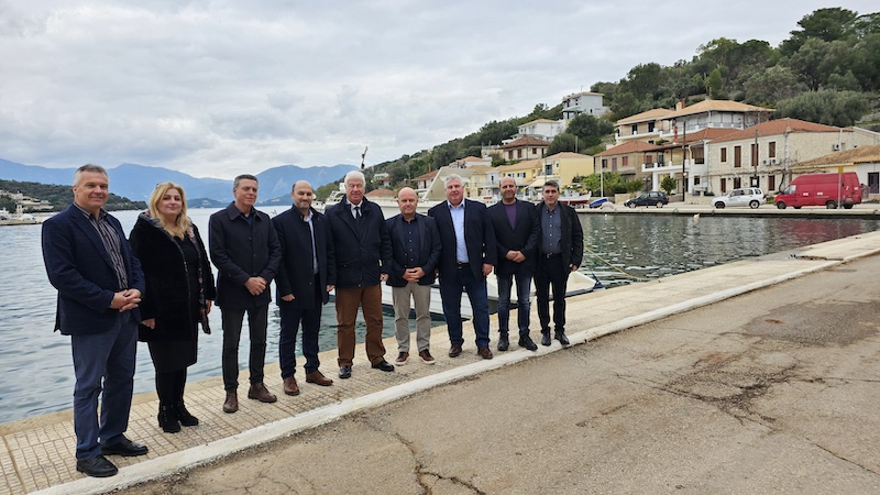 Επίσκεψη του Περιφερειάρχη Ιονίων Νήσων στο Μεγανήσι