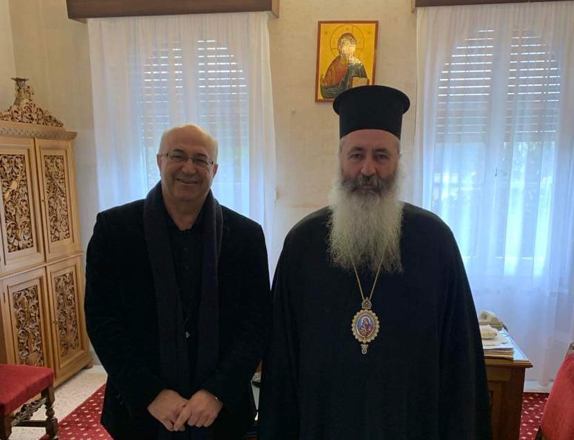 Εθιμοτυπική επίσκεψη του νέου Αντιπεριφερειάρχη στον Μητροπολίτη Κεφαλληνίας
