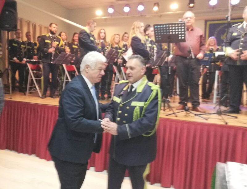 Κέρκυρα: Ο Περιφερειάρχης παρευρέθηκε στην κοπή την βασιλόπιτας της Φιλαρμονικής των Λιαπάδων