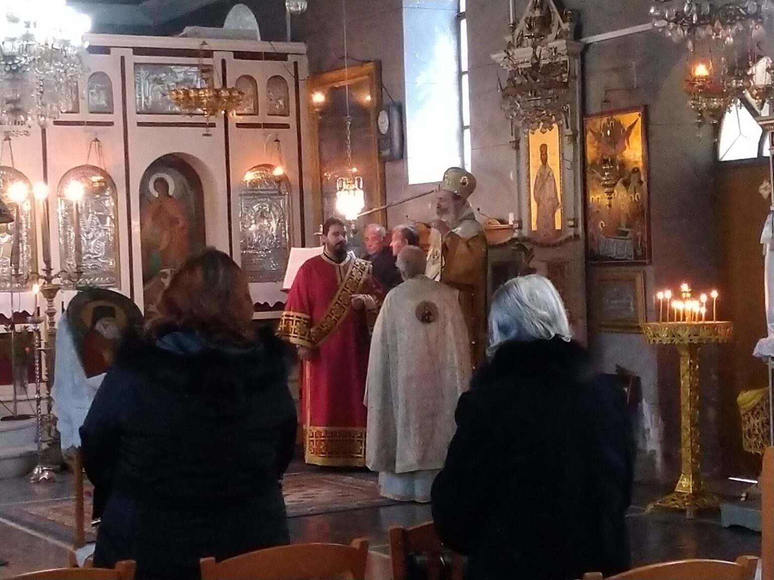 Στα Πουλάτα σήμερα ο Μητροπολίτης Κεφαλληνίας Δημήτριος [εικόνες]