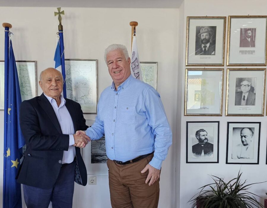 Συνάντηση του Περιφερειάρχη Γιάννη Τρεπεκλή με το Δήμαρχο Λευκάδας Ξενοφώντα Βεργίνη