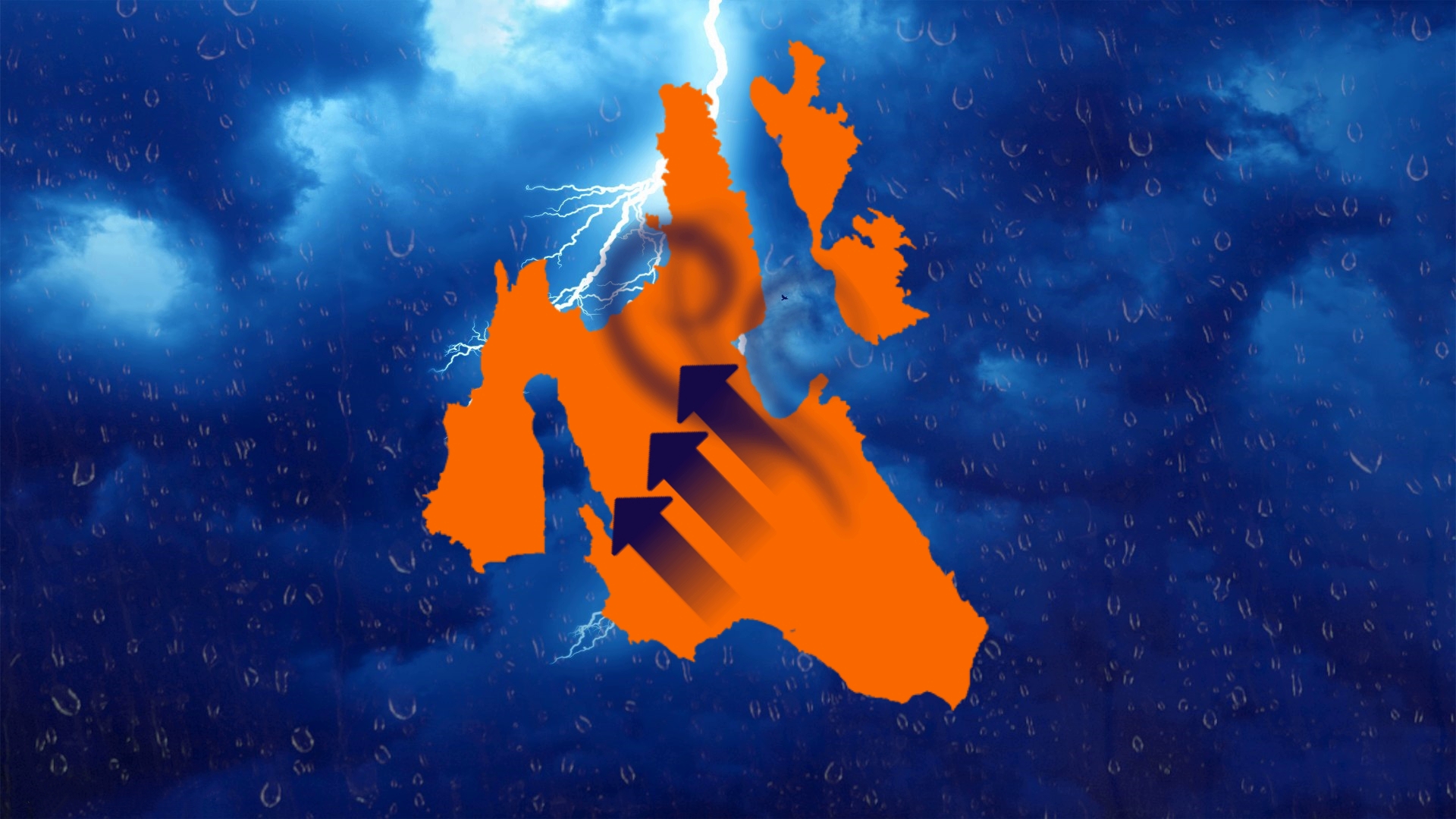 Αλλάζει ο καιρός με βροχές και καταιγίδες στο νησί μας -Σταδιακή πτώση της θερμοκρασίας