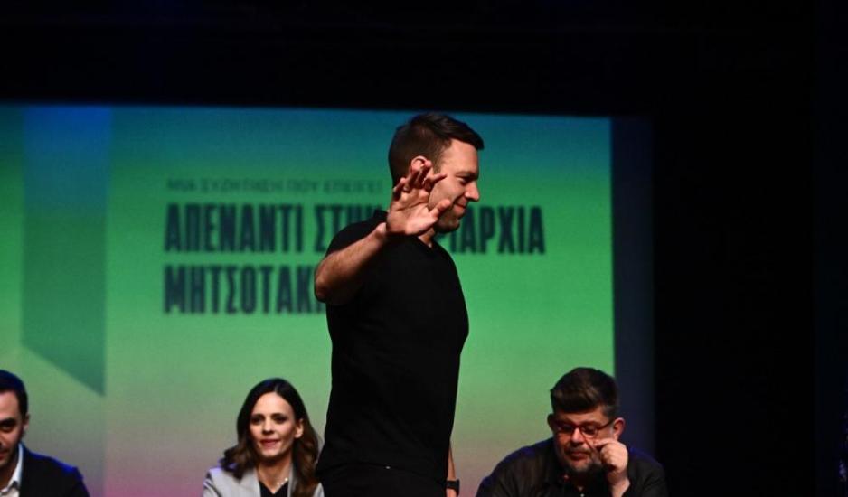 Ο Κασσελάκης αποχώρησε: Έχω εδώ τον εκπρόσωπό μου τον Διονύση τους είπε