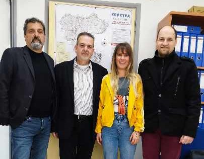 Συνάντηση εκπροσώπων του συνδυασμού «Μένουμε Ιόνιο» με τον Εντεταλμένο Σύμβουλο Υγείας-Παιδείας της ΠΙΝ Γιάννη Ζήκο