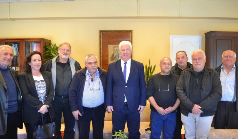Συνάντηση του Γιάννη Τρεπεκλή με το Διοικητικό Συμβούλιο της Ομοσπονδίας Τουριστικών Καταλυμάτων Κέρκυρας