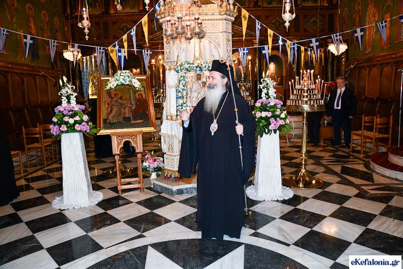 Κορυφώθηκαν οι εορταστικές εκδηλώσεις του τριημέρου στην Κεφαλονιά με την λαμπρή Λιτάνευση της Ευαγγελίστριας στα Φαρακλάτα [εικόνες]