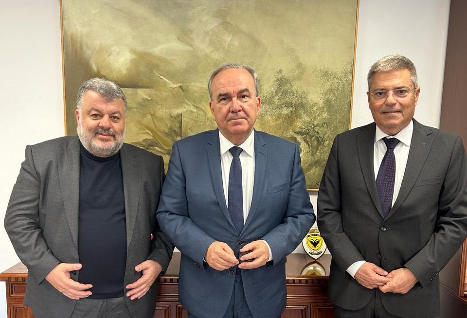 Παναγής Καππάτος: Συνάντηση εργασίας με τον αναπληρωτή Υπουργό Οικονομικών Νίκο Παπαθανάση
