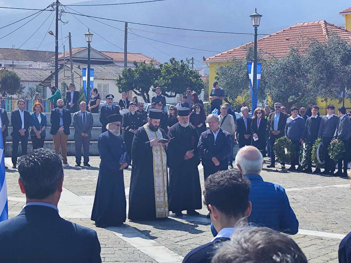 Σάμη: Η μεγάλη μαθητική παρέλαση για την επέτειο της Εθνικής μας Παλιγγενεσίας [βίντεο]
