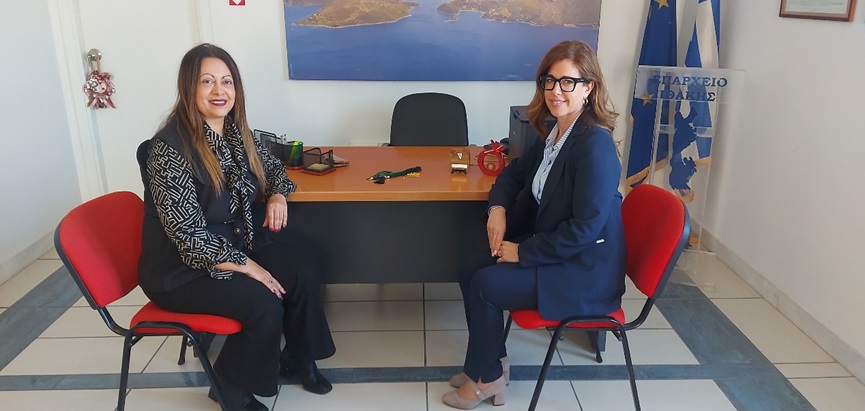 Στην Ιθάκη η Ελένη Παπαναστασάτου –Με ποιους συναντήθηκε [εικόνες]