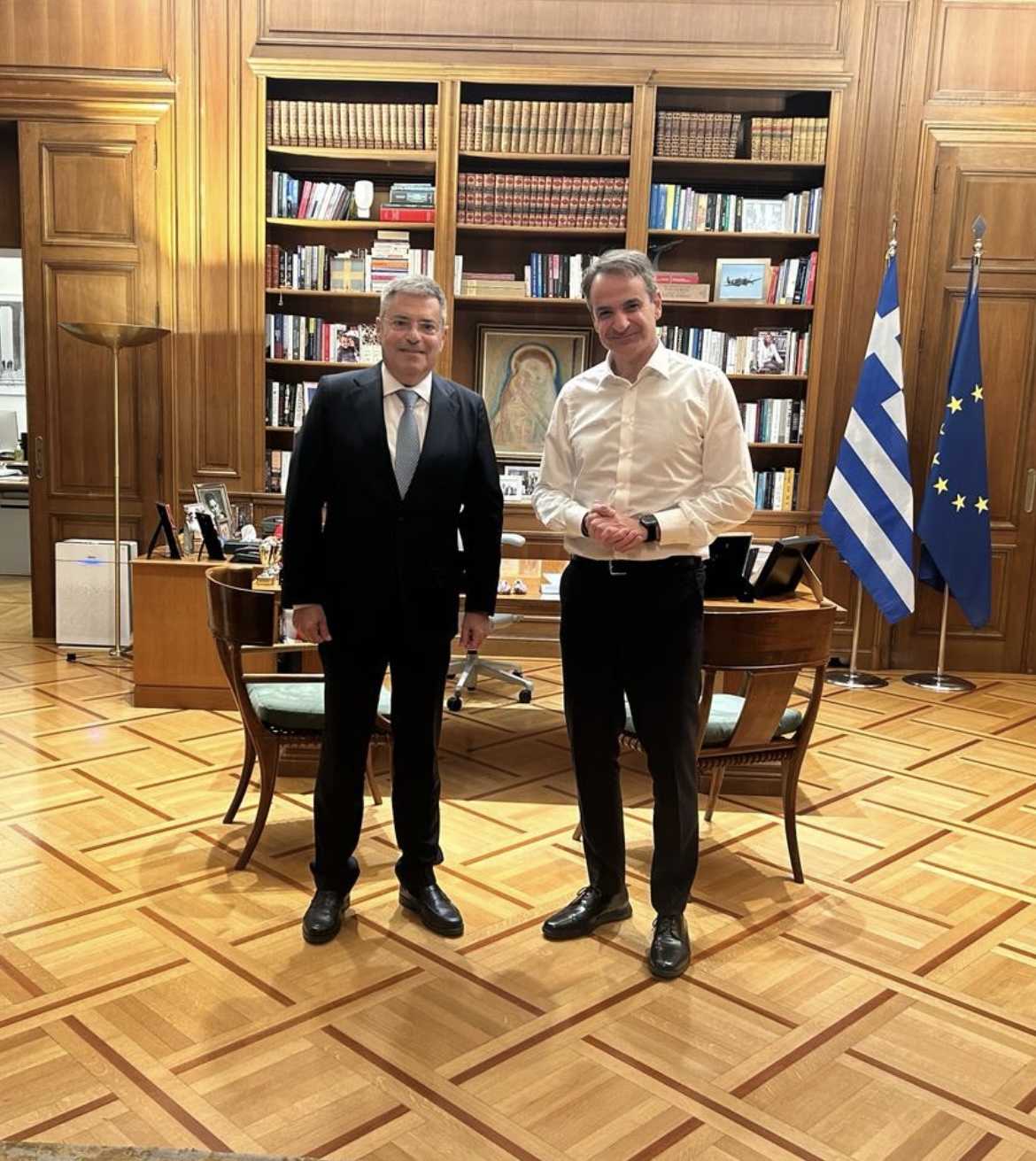 Στο Μαξίμου ο Καππάτος: Ο δρόμος Αργοστόλι -Πόρος και η Μονάδα Εντατικής Θεραπείας στο επίκεντρο της συζήτησης με τον Κυριάκο Μητσοτάκη [εικόνα]