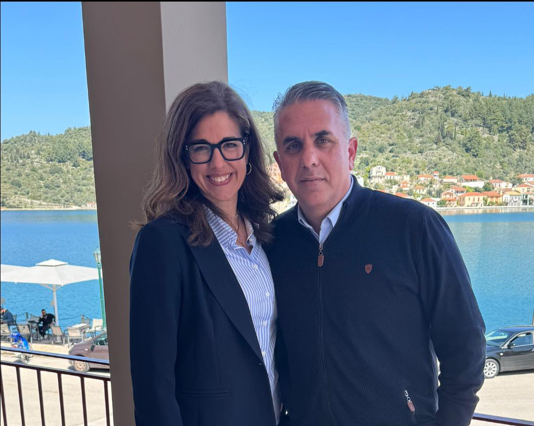 Συνάντηση Δημάρχου Ιθάκης με Ελένη Παπαναστασάτου
