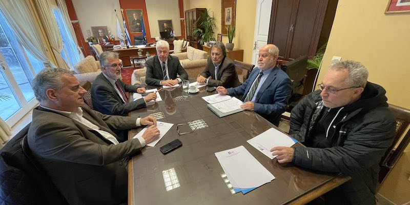 Σύσκεψη με την συμμετοχή του Περιφερειάρχη, των Βουλευτών και των Δημάρχων της Κέρκυρας