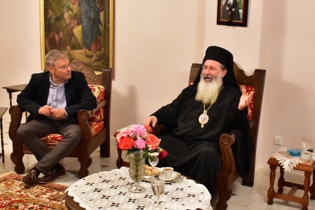 Λίγο πριν το Πάσχα: Ο Παναγής Καππάτος στο Μοναστήρι των Σισσίων [εικόνες]