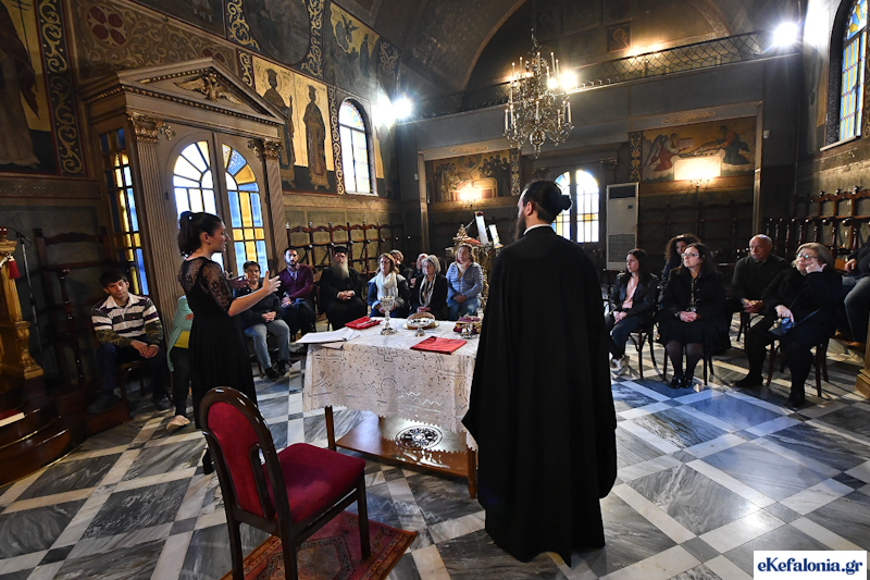 Μεγάλη ανταπόκριση στην πνευματική ομιλία του π. Αντώνη Καγγελάρη και της πρεσβυτέρας του στην ενορία των Τραυλιάτων [εικόνες]