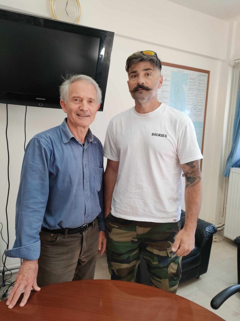 Υπογραφή σύμβασης για τη συντήρηση των πεζοπορικών διαδρομών του Δήμου Σάμης [εικόνες]