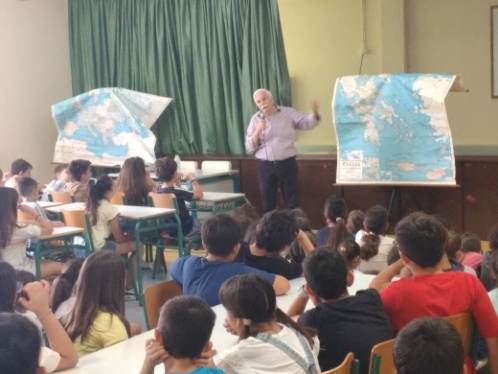 Ενημερωτική εκδήλωση στο 4ο δημοτικό σχολείο Αργοστολίου από τον καθηγητή Πέτρο Πετράτο