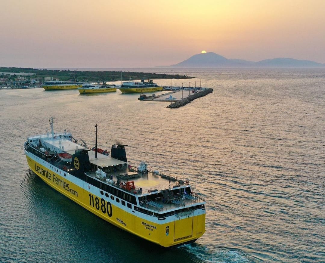 Levante Ferries: Έκτακτα δρομολόγια προς και από Κεφαλονιά από Μ