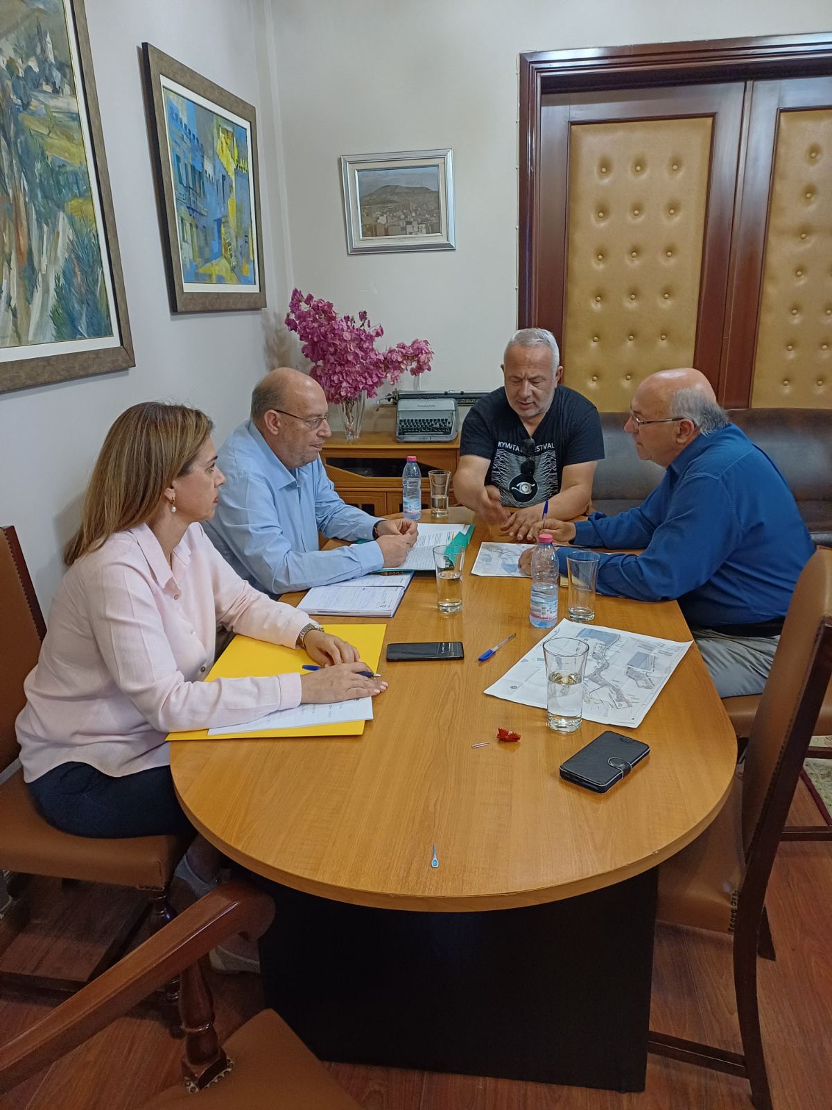 Επαφές κλιμακίου της Περιφέρειας Ιονίων Νήσων σε Κεφαλονιά & Ιθάκη και αυτοψία σε έργα της ΠΙΝ