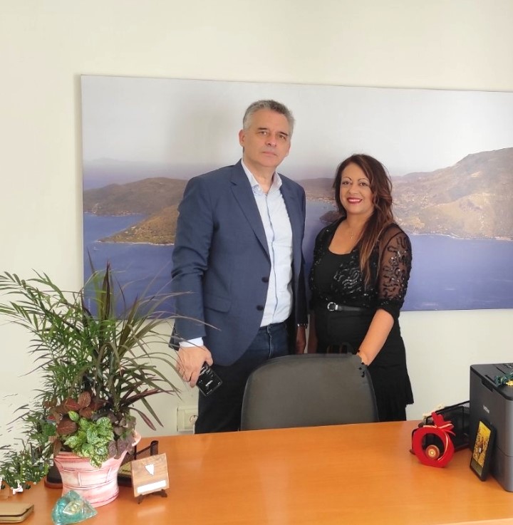 Επίσκεψη Γενικού Γραμματέα Αποκεντρωμένης Διοίκησης Ιονίων Νήσων, Δυτικής Ελλάδας και Πελοποννήσου στην Έπαρχο Ιθάκης