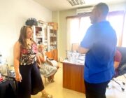 Επίσκεψη της Επάρχου Ιθάκης κας Σμαράγδας Σαρδελή στο Κέντρο Υγείας Ιθάκης
