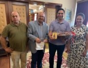 Συνάντηση με τον Παναγή Φραγκισκάτο Υφυπουργό Υποδομών της Καναδικής Κυβέρνησης.