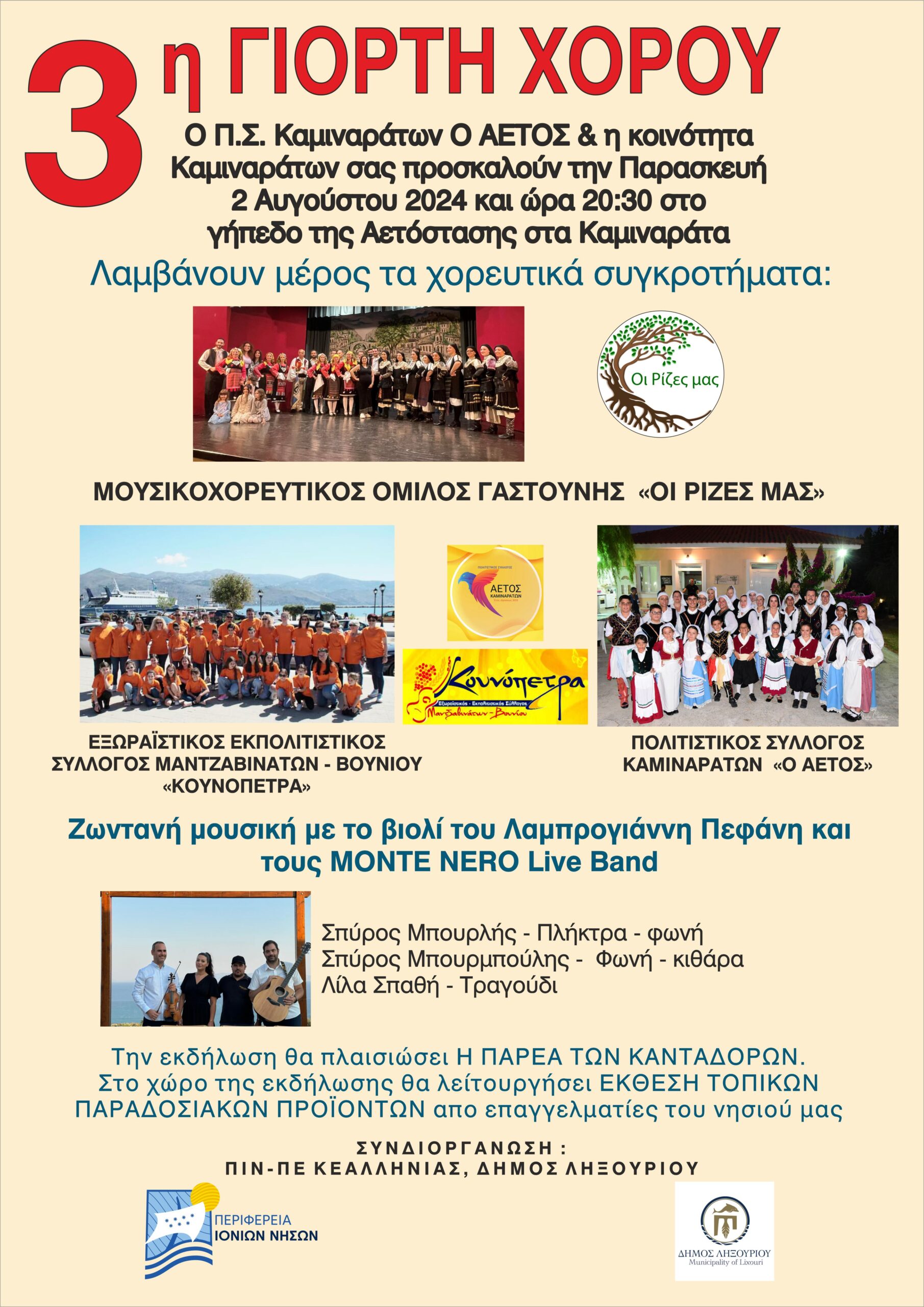 3η Γιορτή Χορού στα Καμιναράτα